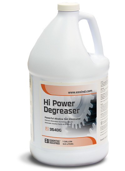 Essential Industries | Hi Power Degreaser | Powerful Alkaline Eliminator  | 1Gal