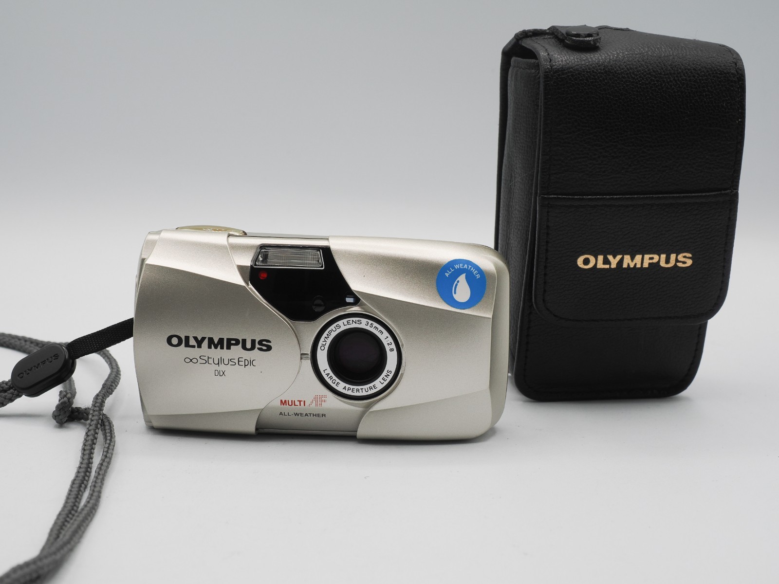 Olympus Stylus Epic MJU II 35mm F2.8 Point & Shoot Camera Stylus Epic w/ Case