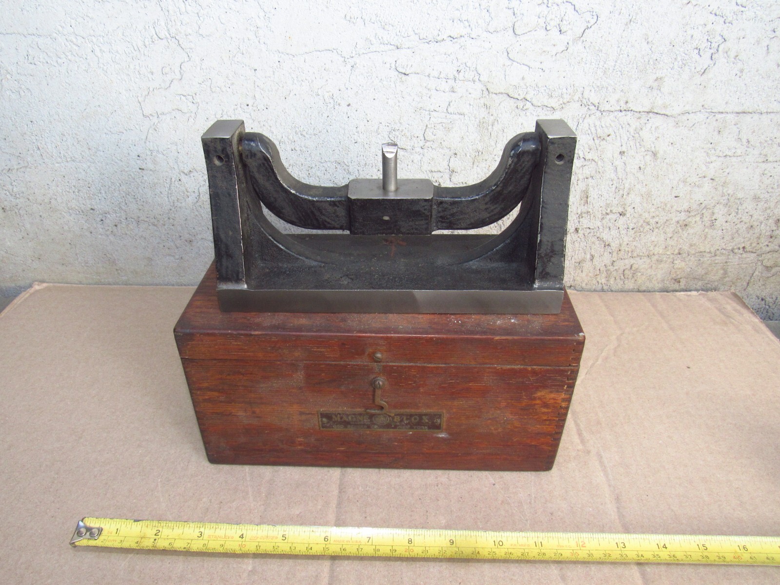 MAGNE BLOX GEO SCHERR CO. DIAMOND RADIUS WHEEL DRESSER GRINDING