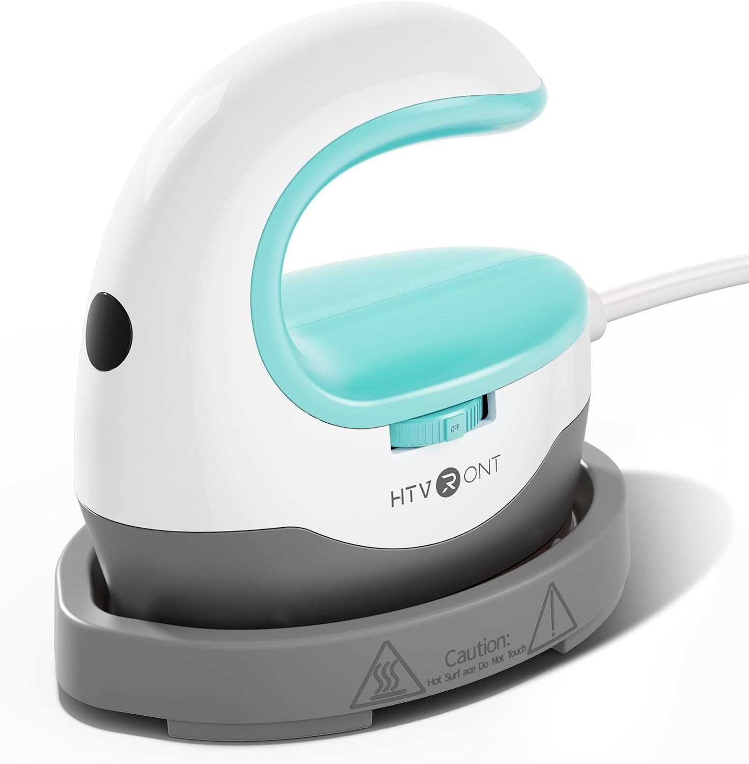 Portable Mini Iron for Crafts - Heats Up Quickly with 3 Adjustable Settings
