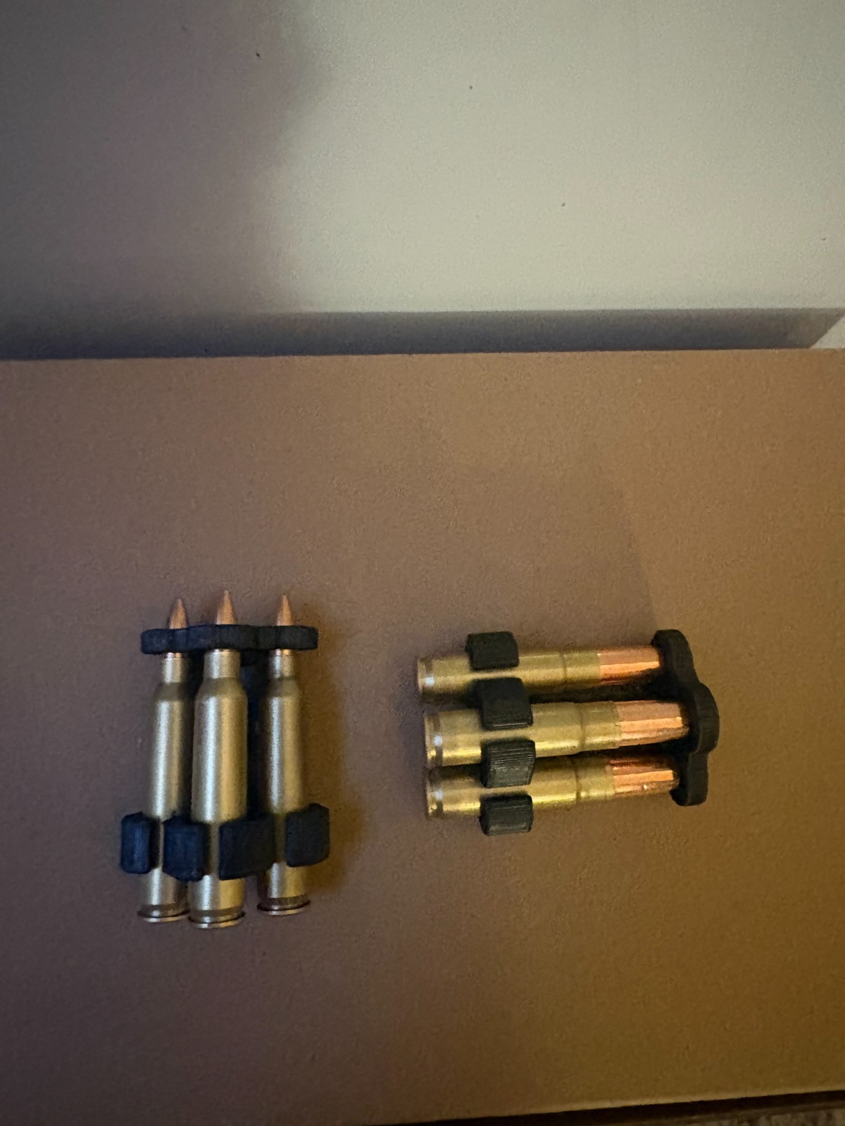 (2 Pack) 2/3 Round MLOK Quivers, VERTICAL 5.56/300 BLK for MLOK, Ruger, Sig