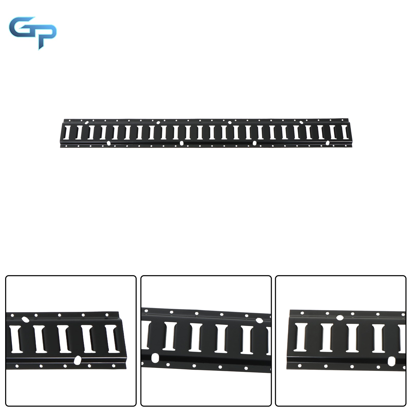 For Trucks E Track Tie Down Rail Kit 8×4' E Track Rails End Caps ETrack Straps