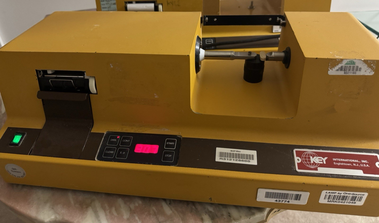 Key International Pharma Test Tablet Hardness Tester PTB 301 (works)