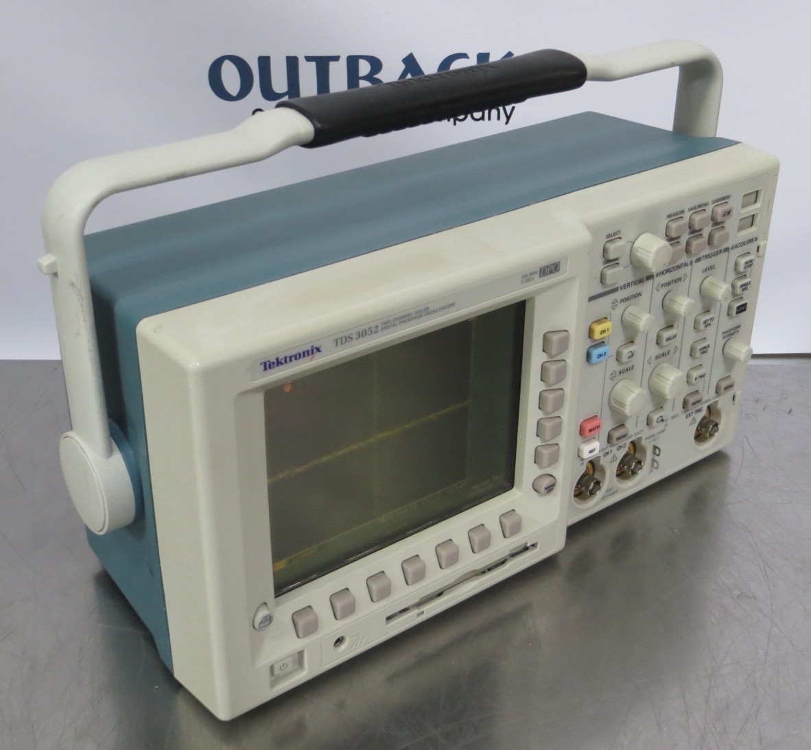 T201847 Tektronix TDS3052 2 Channel Digital Phosphor Oscilloscope 500MHz 5GSa/s