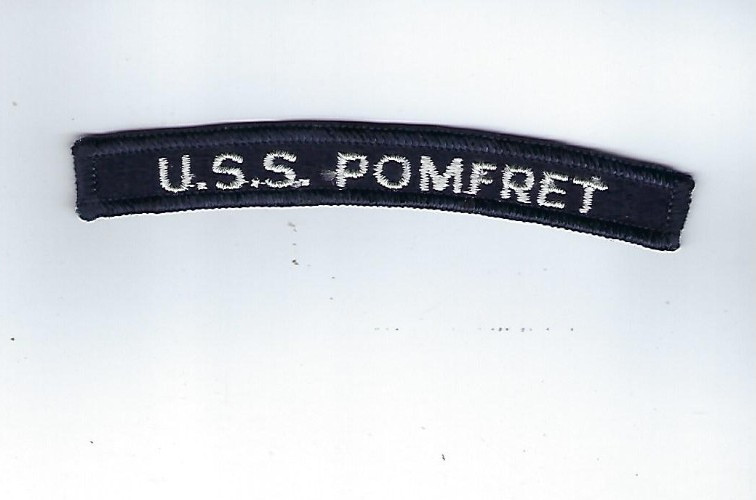 USS Pomfret, SS-391,  US Navy "Rocker"