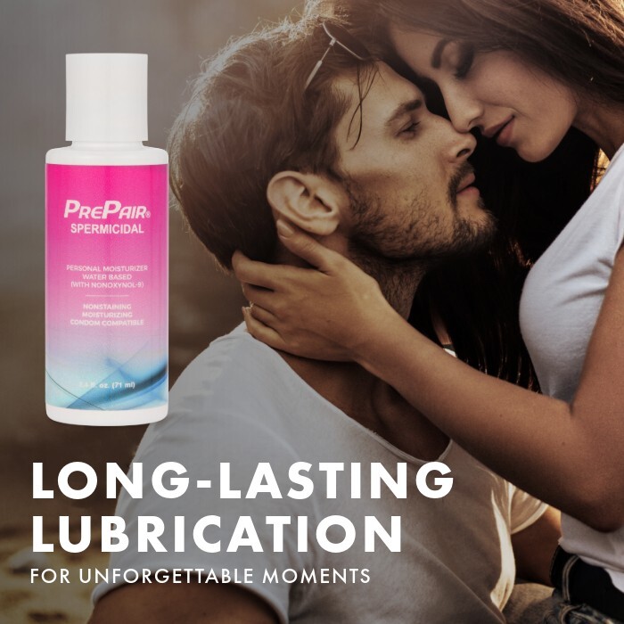 ForPlay PrePair Spermicidal - Water Based Lubricant - Made in the US