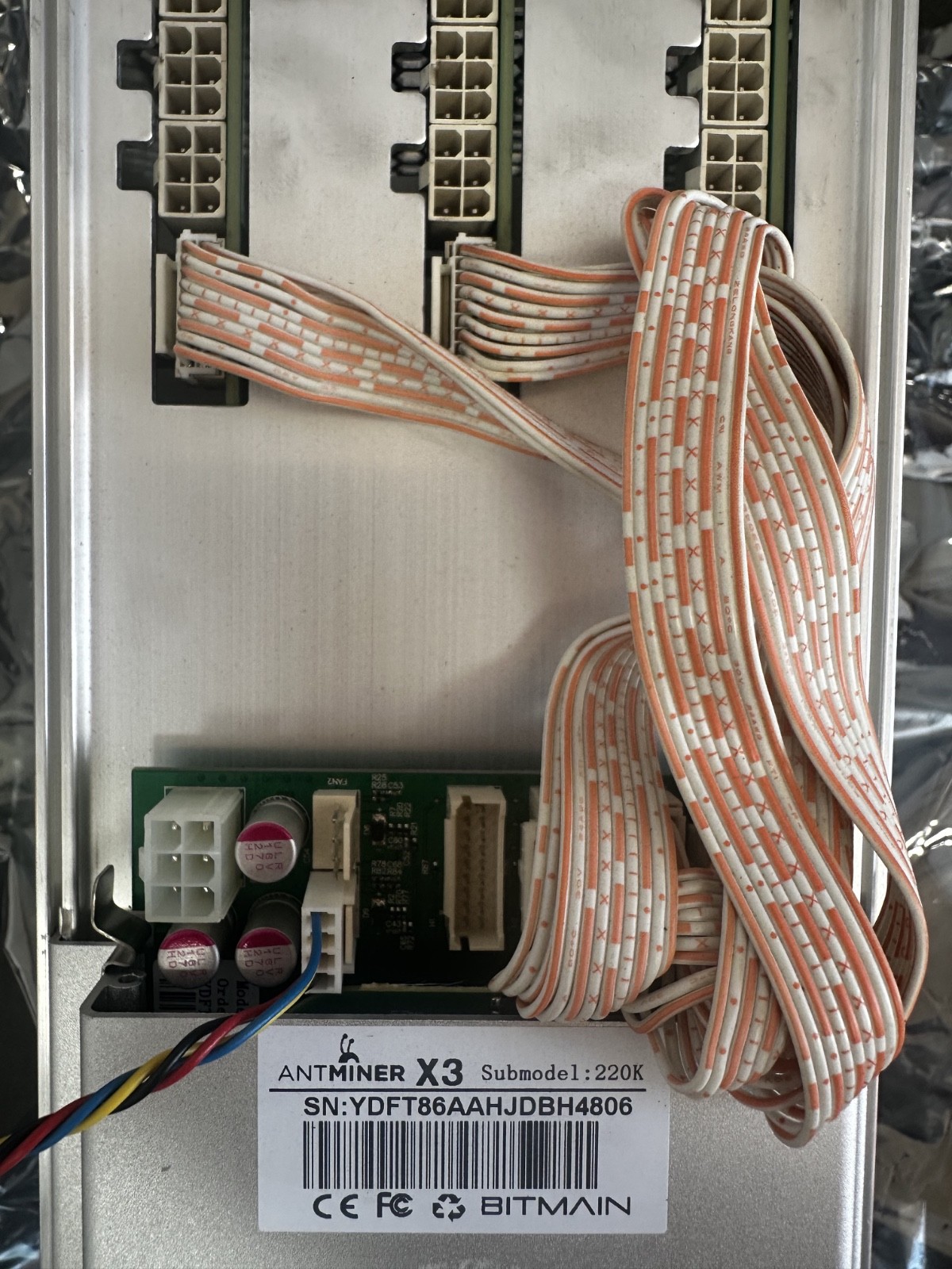 Bitmain X3. 220 kHs