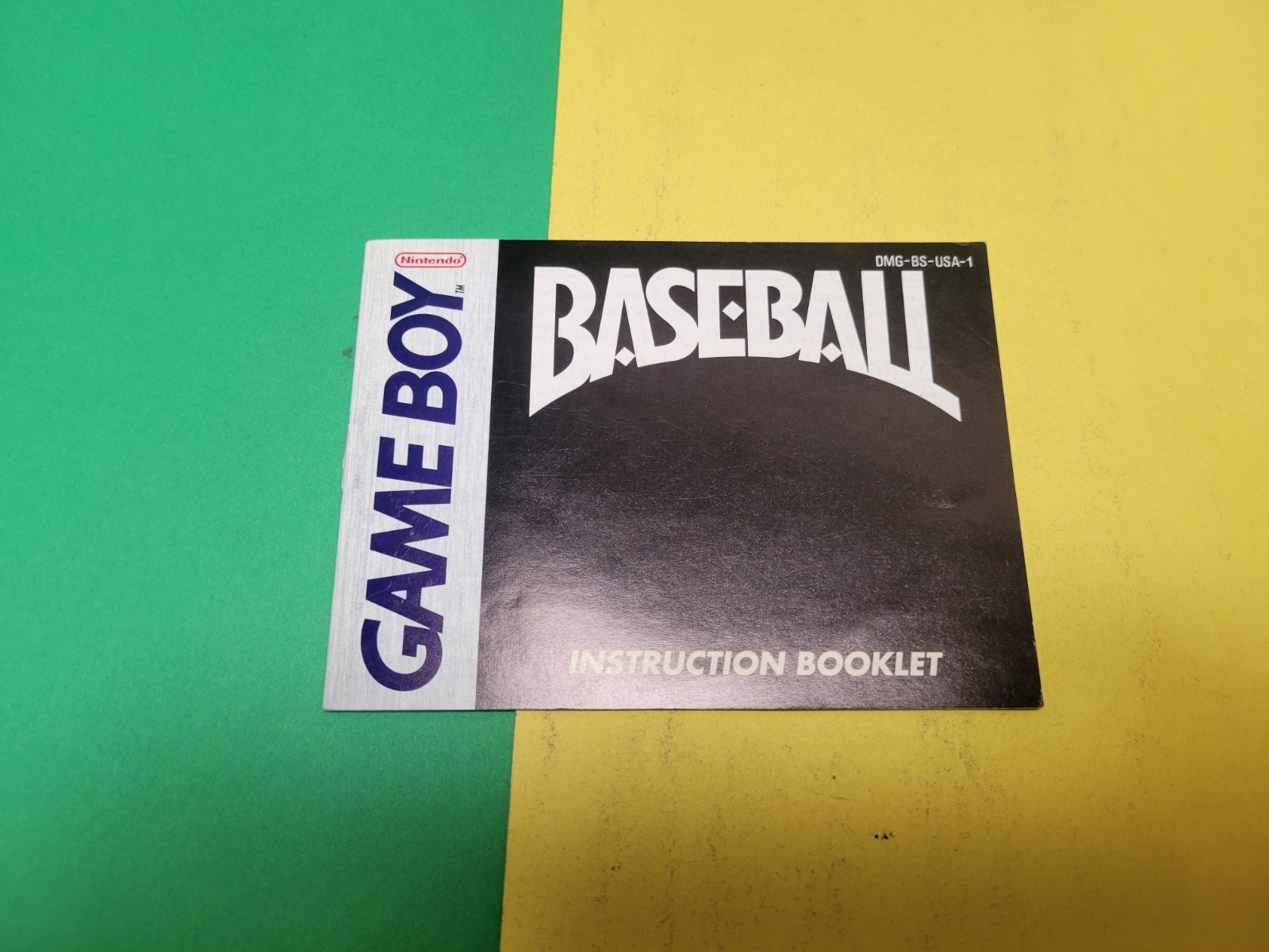 Gameboy Baseball Manual