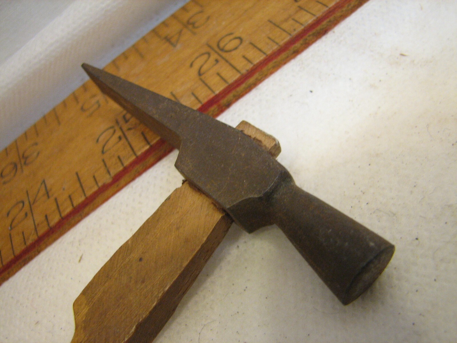 Antique Tiny Jeweler Watch Makers Silversmith Hammer Tool Delicate Work Forming