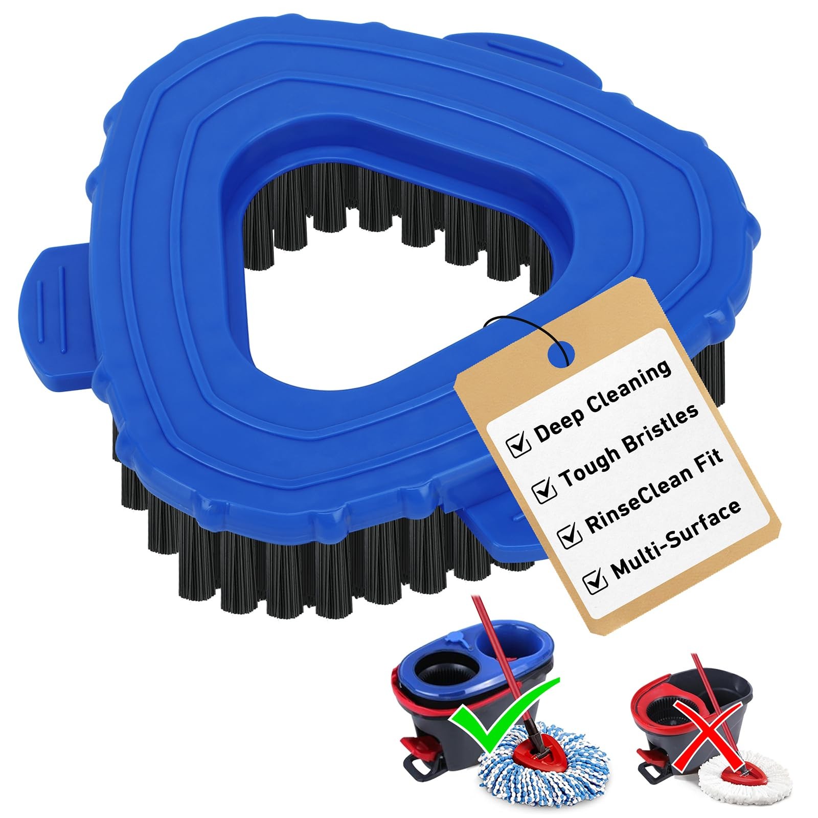 Replacement Microfiber Mop Head Easy Clean Wring Refill For O-Cedar Spin Mop