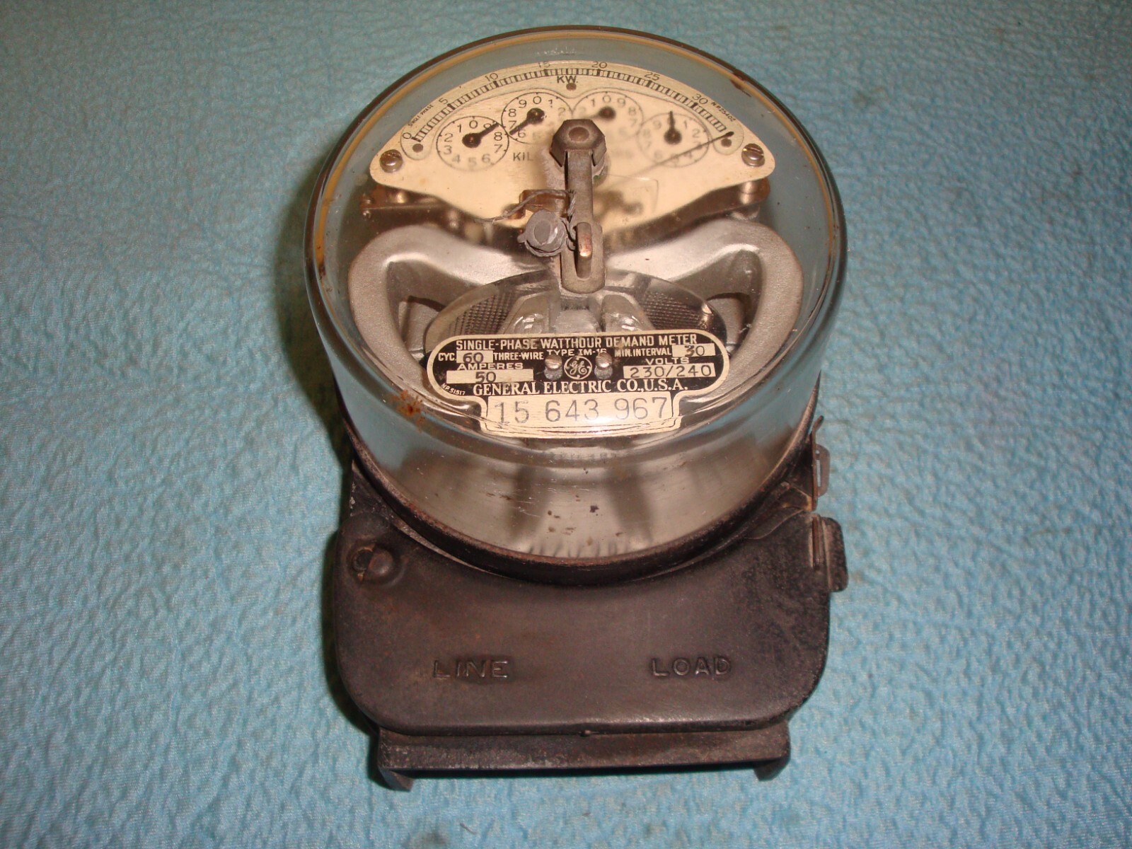 General Electric Watthour Meter Type IM-16