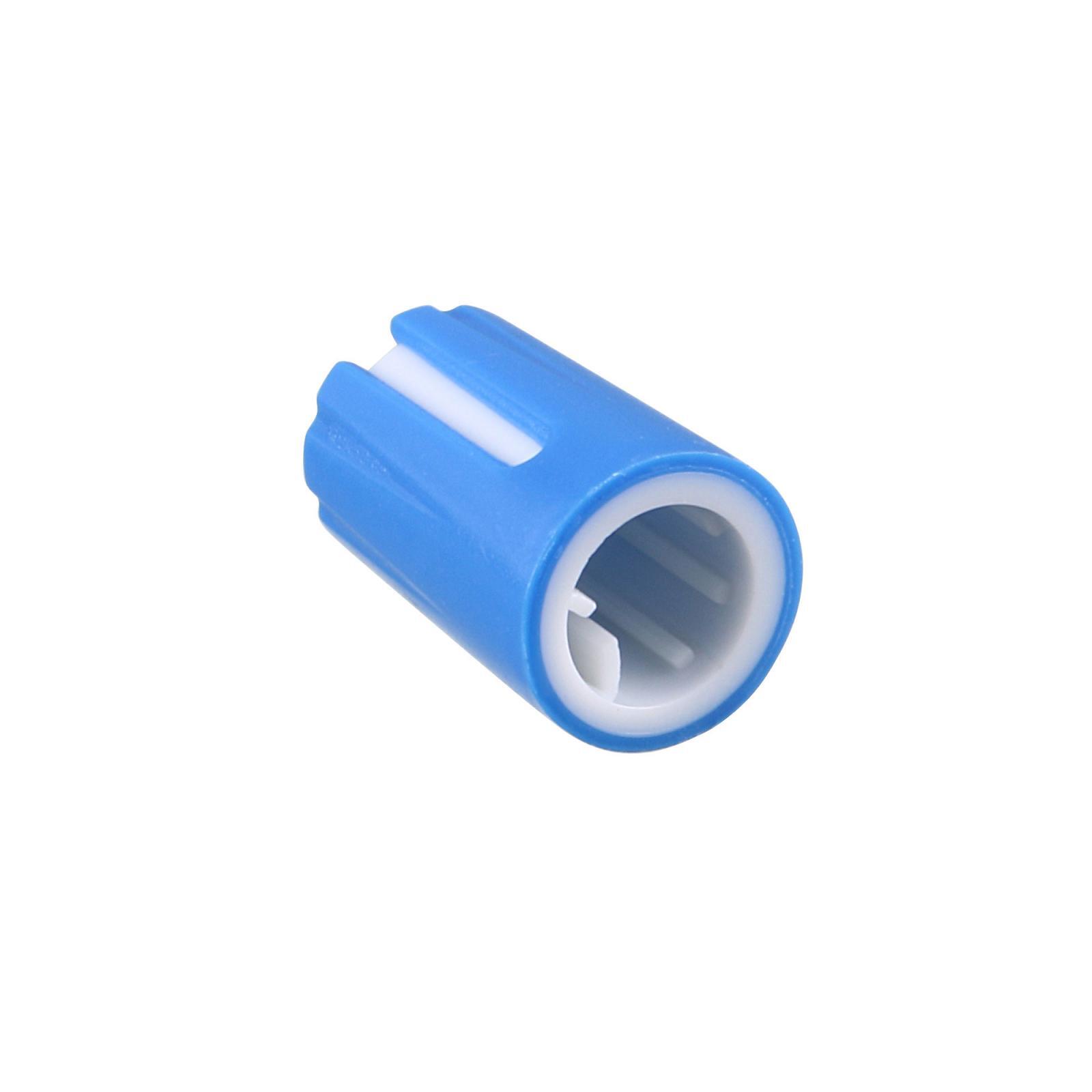 10pcs,D type 6mm Potentiometer Control Knobs For Volume Tone Knobs Blue White