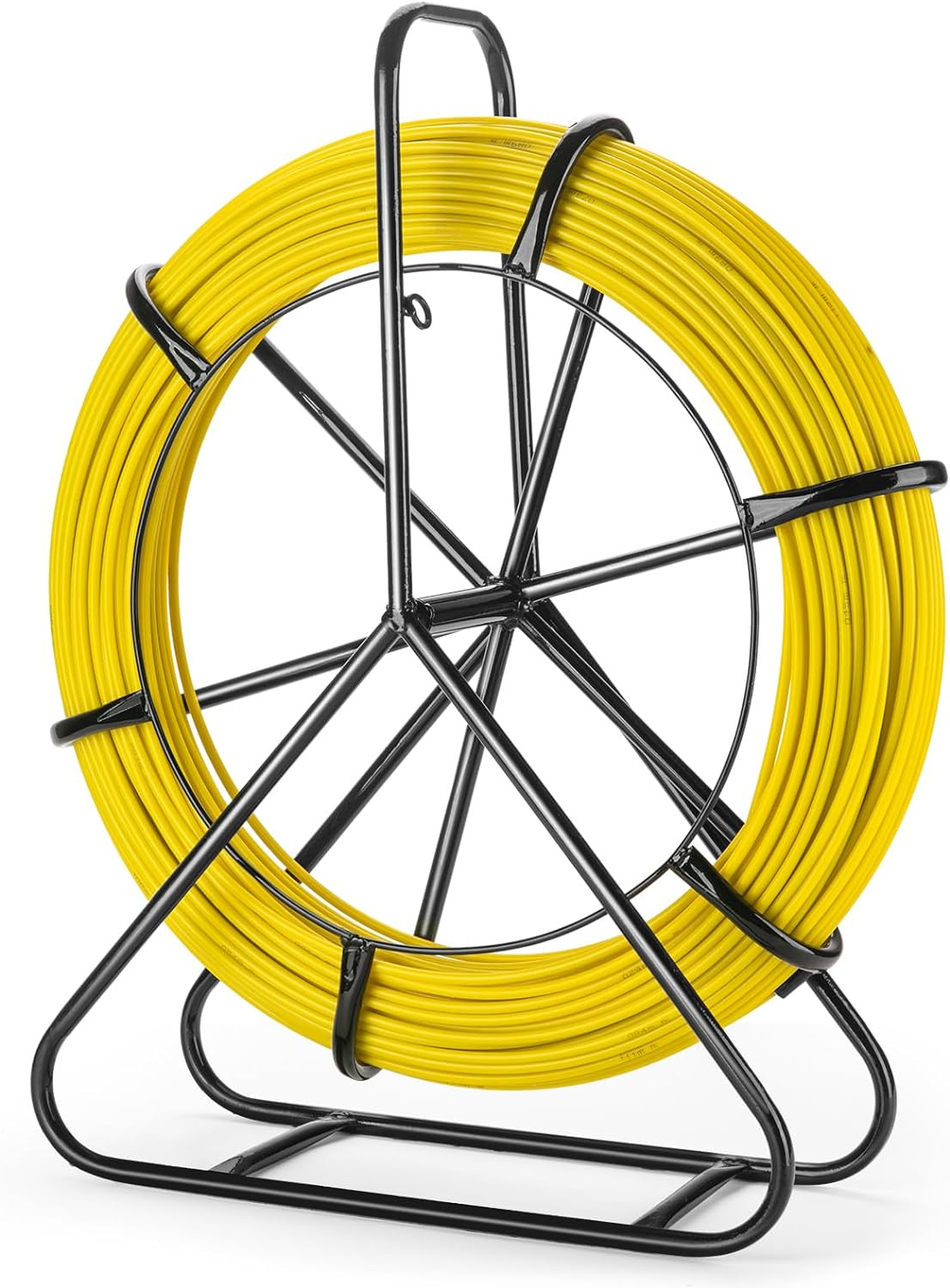 Fish Tape Fiberglass, 656Ft (6Mm X 200M) Duct Rodder Fish Tape Wire Puller with