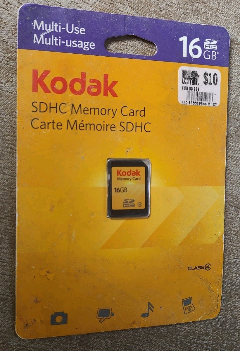 Kodak 16GB SDHC Card  2012 (Micron)