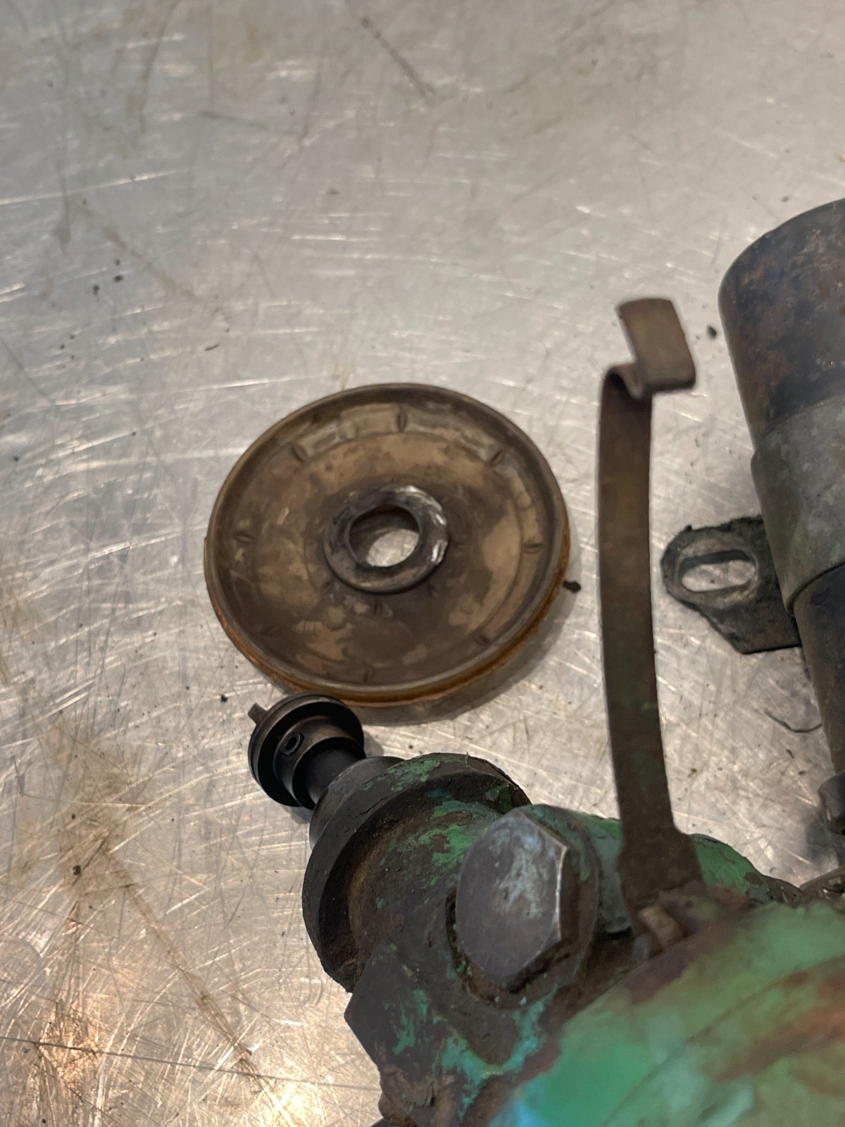 1965 Oliver 1850 Tractor Distributor