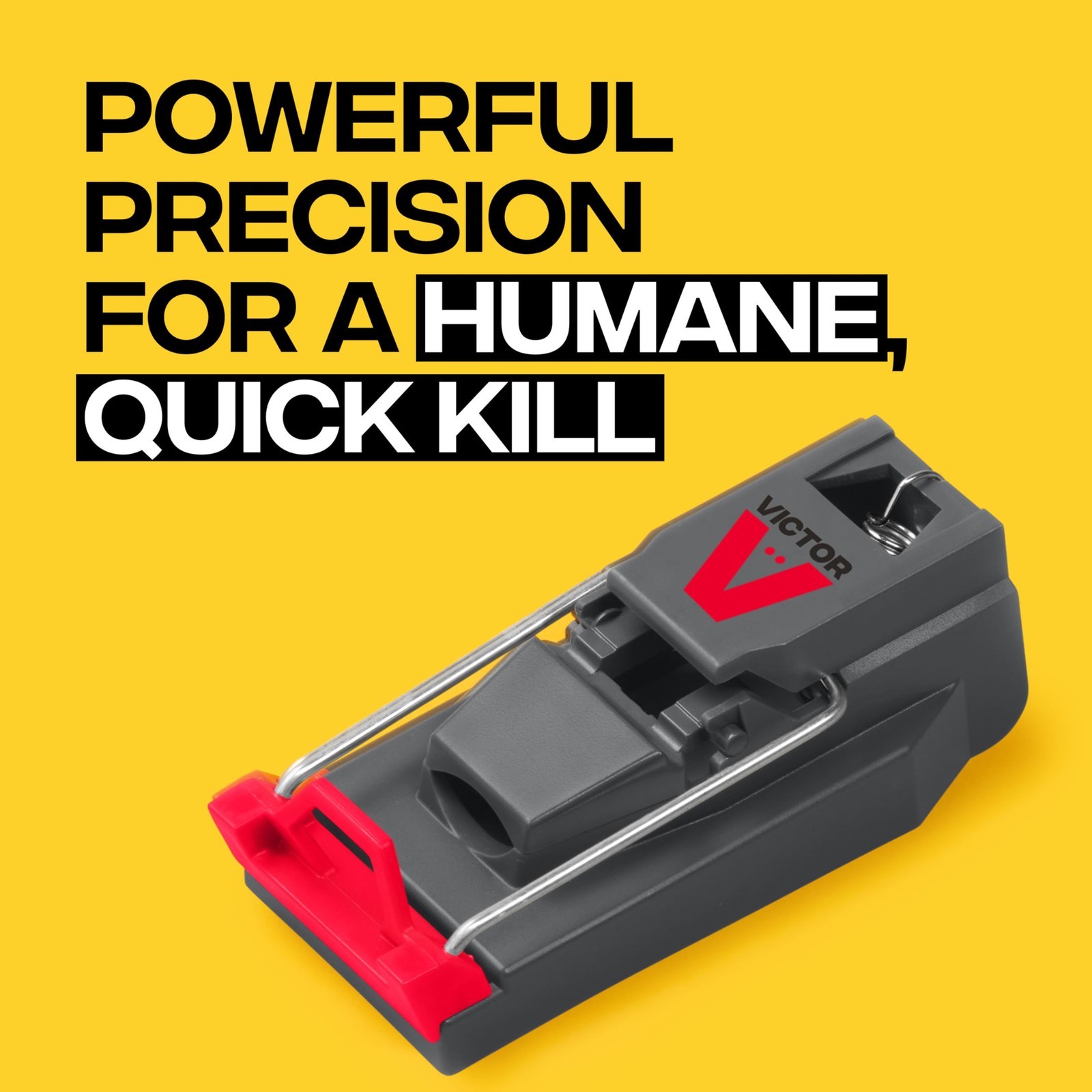 Victor M123Ssr Quick-Kill Easy Set Mouse Trap 6 Reusable Victor Mouse Traps
