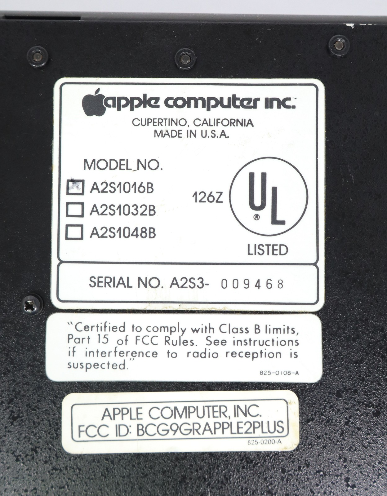Bell & Howell Apple II Plus Computer cleaned, tested and working