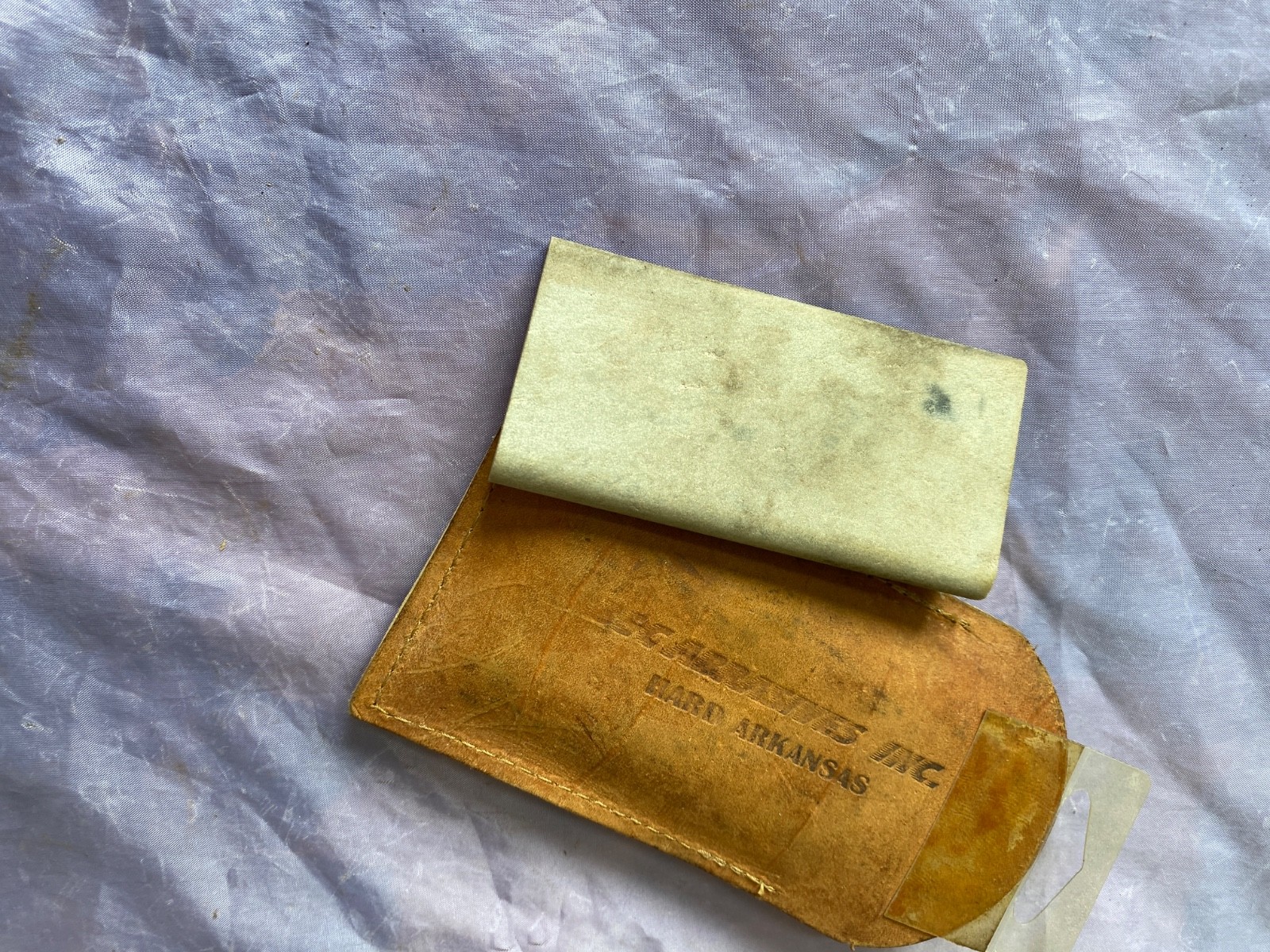 ABRASIVES INC CARVING HARD ARKANSAS SHARPING STONE FOR GOUGES