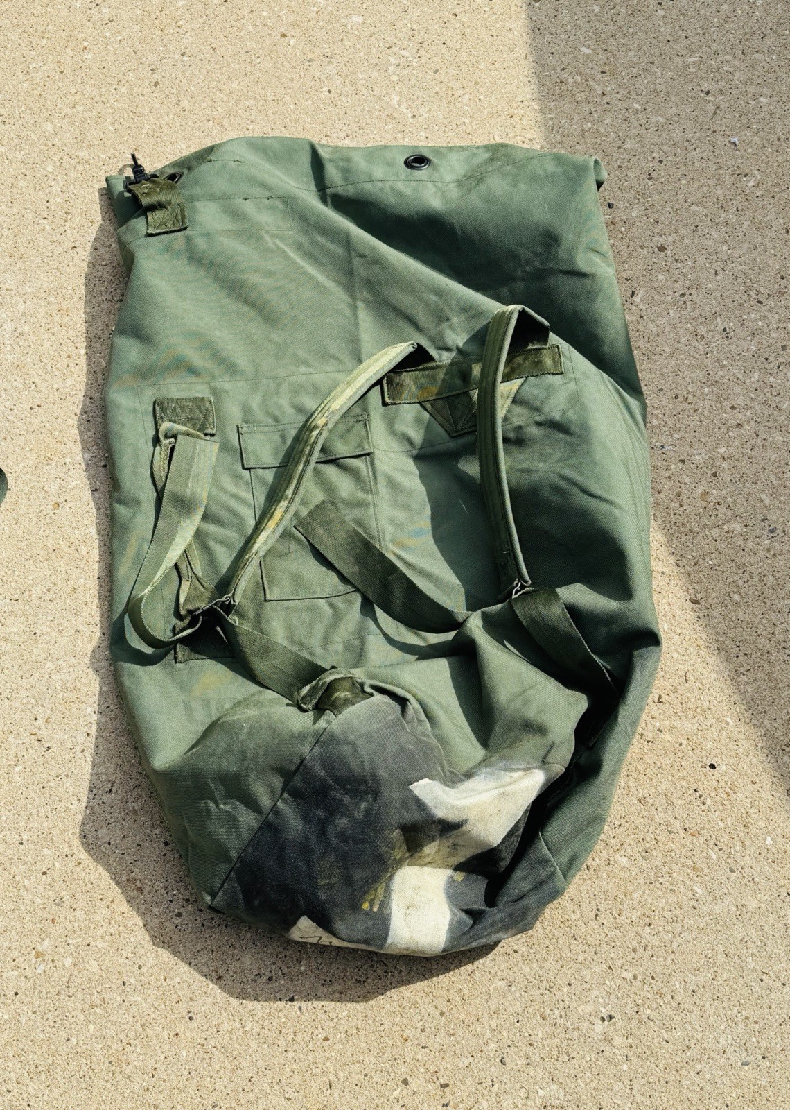 Vintage Military Duffle Bag Body Bag Sea Bag Backpack US Army US Marine US Navy