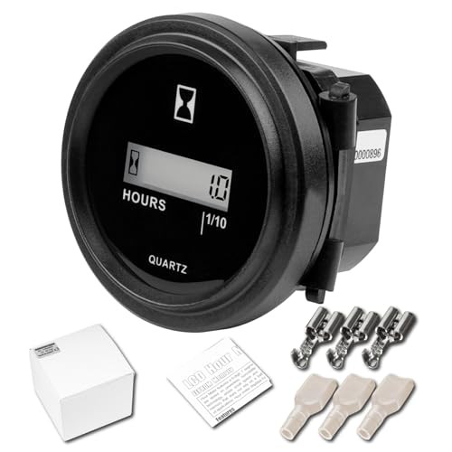 JR-HM005AC AC 86-230V LCD LCD Hourmeter - Quartz Hourmeter