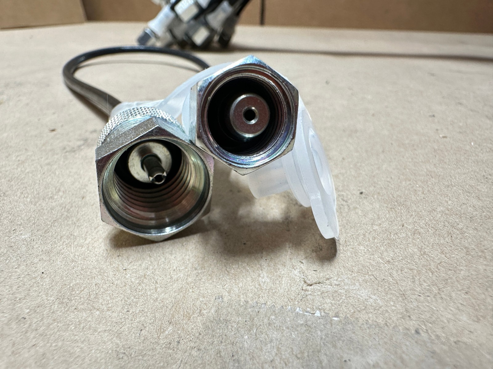 Minipress Hydraulic Test Hose 19" Long M16x2 x  RD2, 630bar