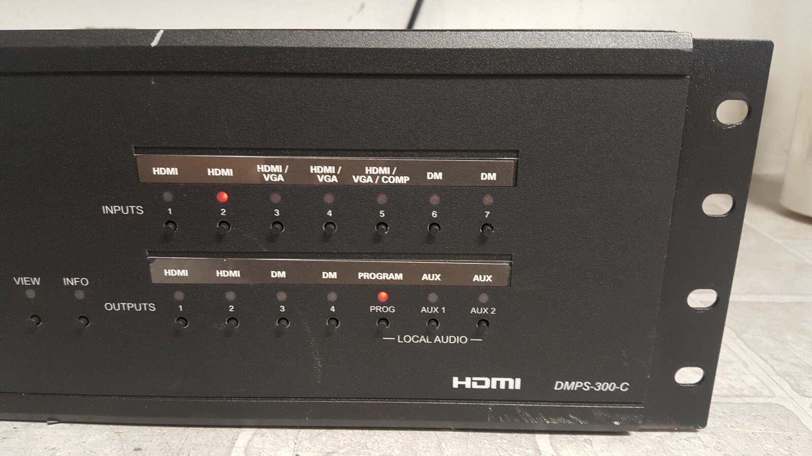 Crestron DMPS-300-C HDMI Digital Media Presentation System READ