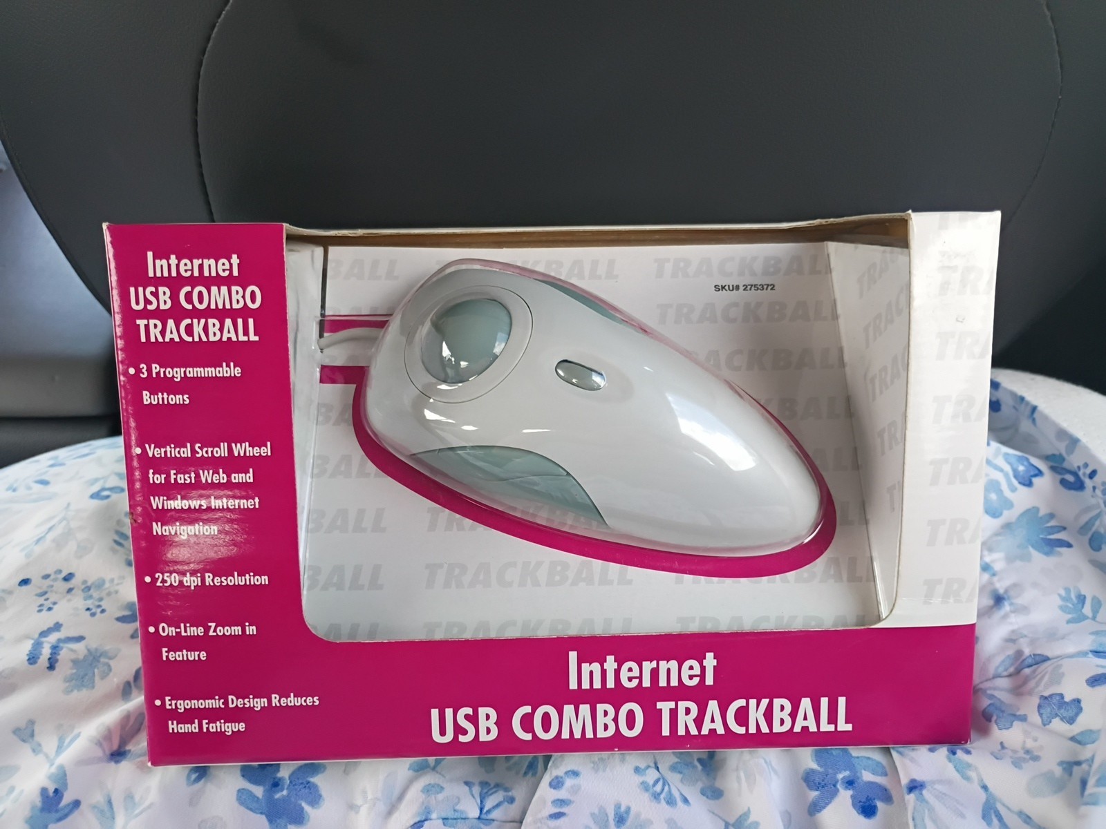 Vintage Internet USB Combo Trackball New