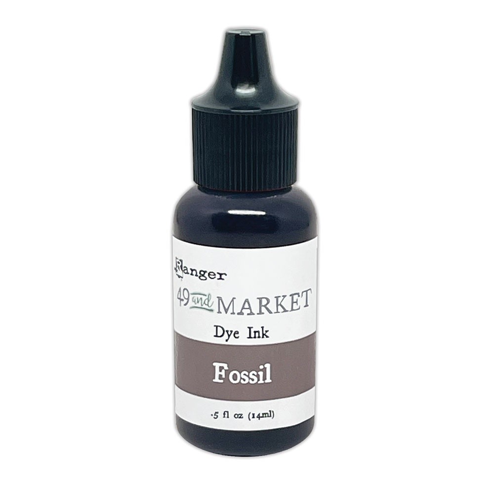 49 And Market Dye Ink Reinkers 0.5oz-Fossil