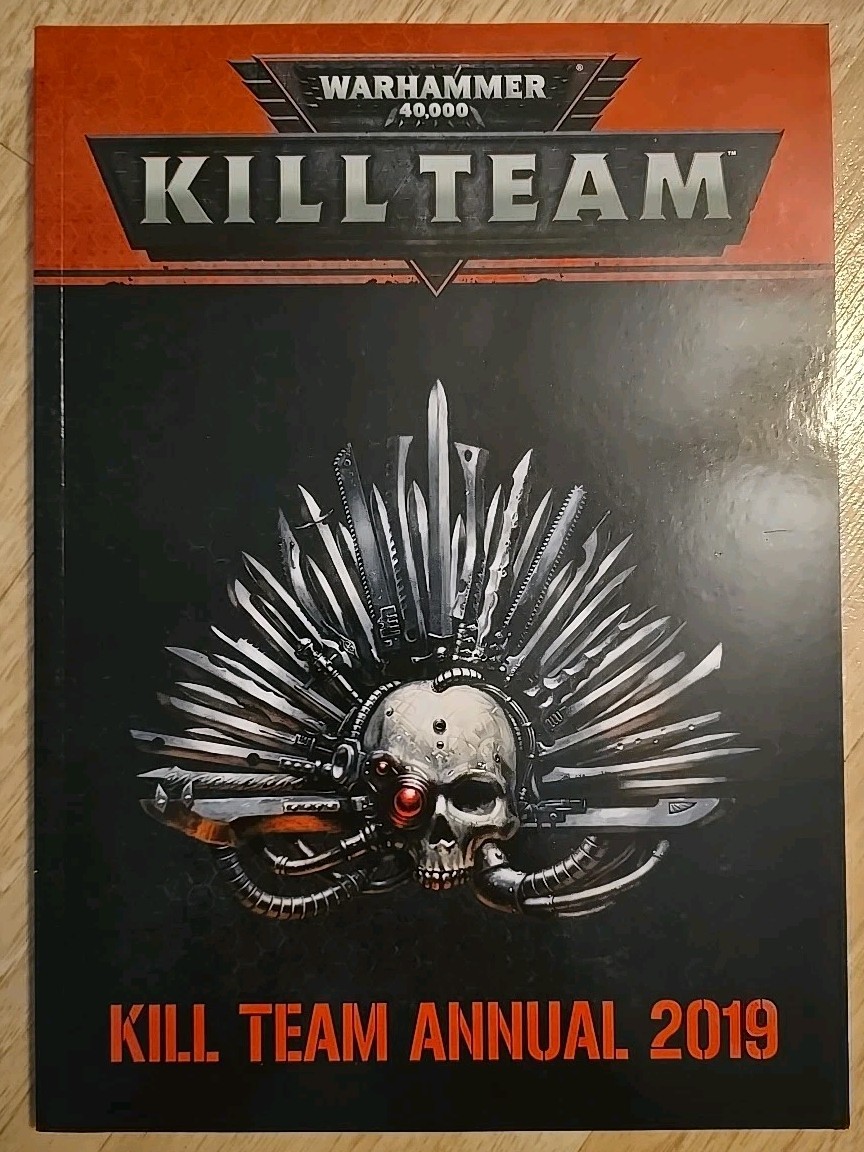 Warhammer 40k Kill Team Annual 2019 (French) Skirmish Combat Soft Cover OOP RPG