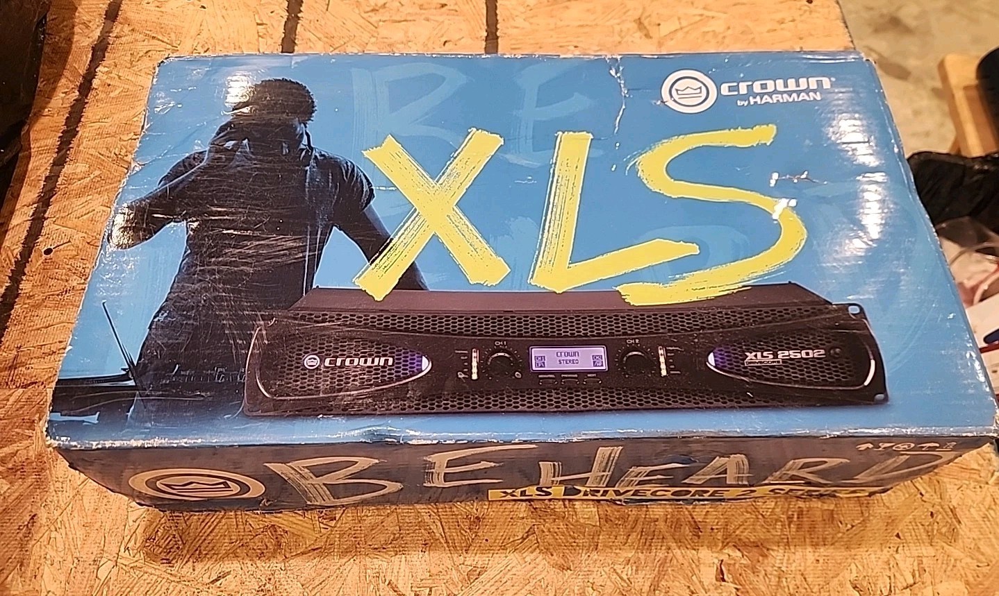 Crown Pro XLS 1502 1500w DJ/PA Power Amplifier Amp, Drivecore 2 + DSP
