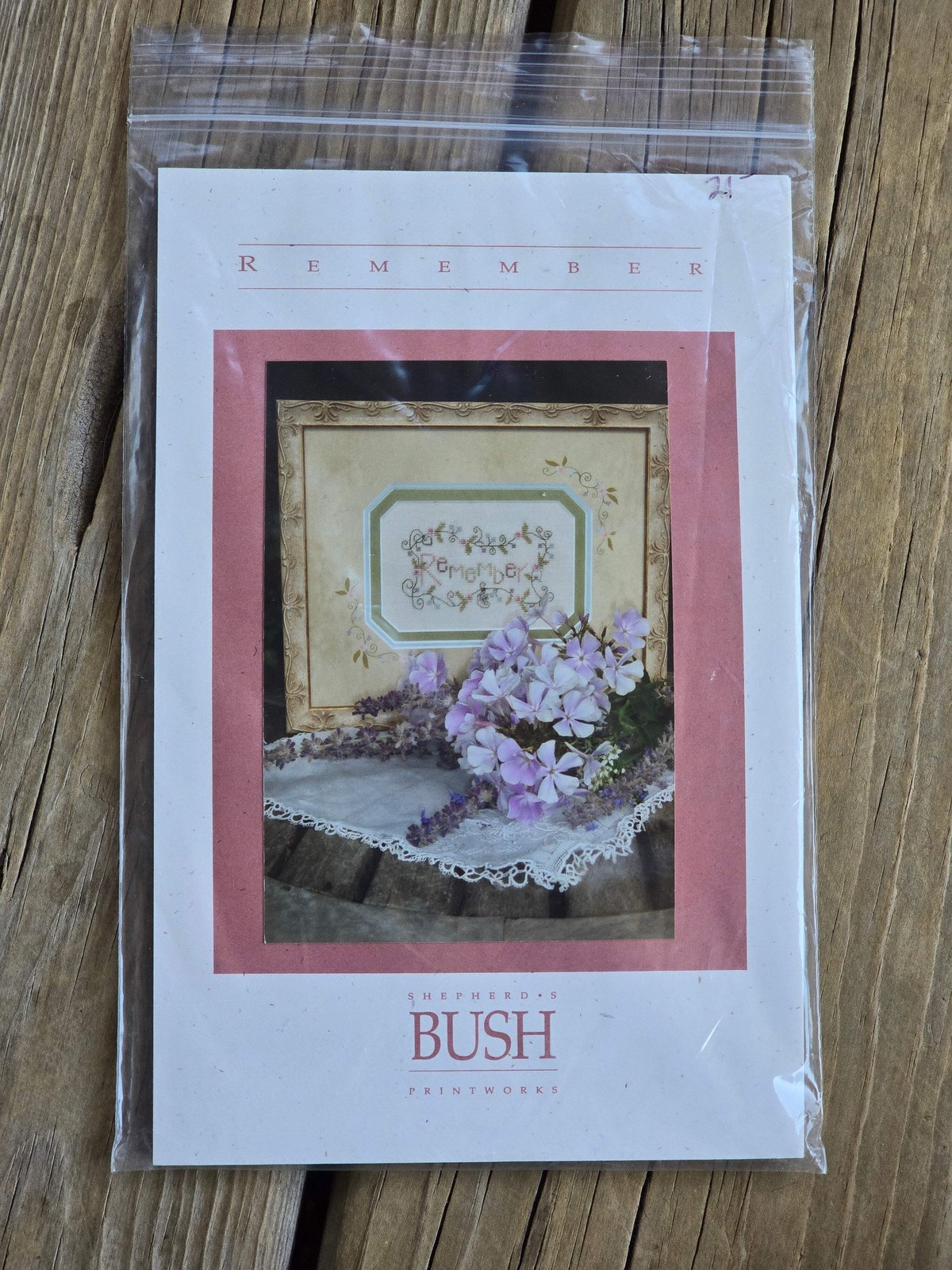 Shepherd's Bush - Remember - Cross Stitch Kit