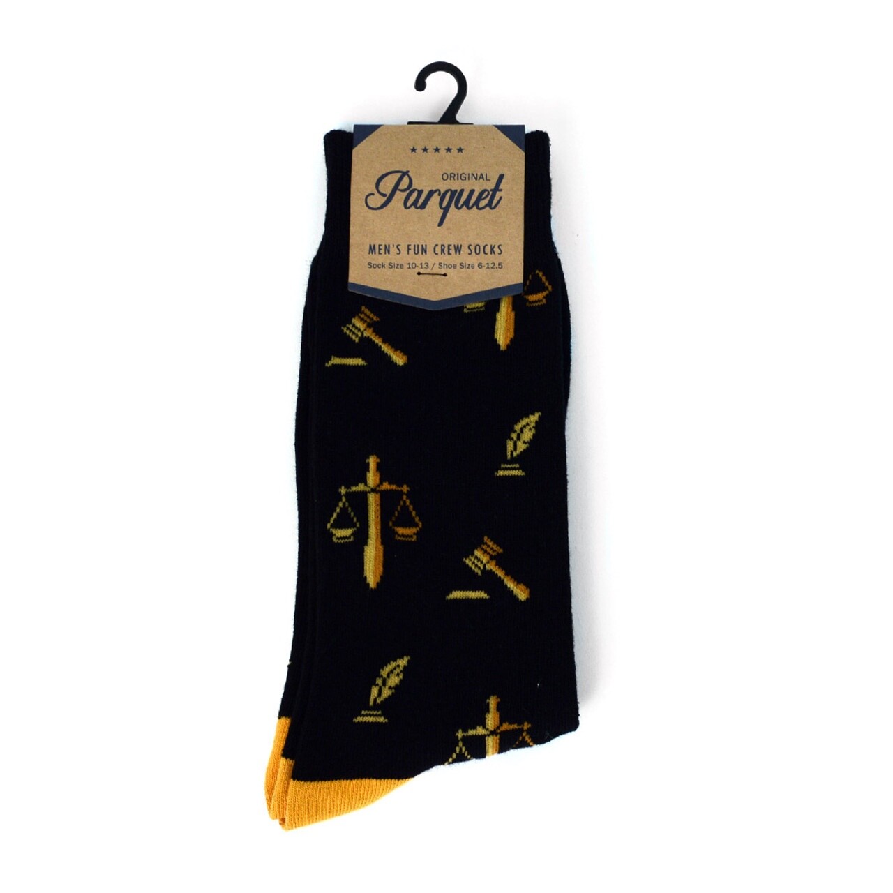 Lawyer Gift Novelty Socks Law and Order Novelty Socks Justice Themed Dad Gifts