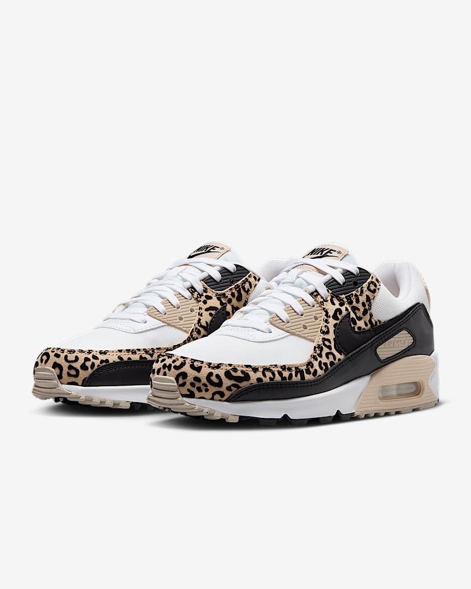 Nike WMNS Air Max 90 "White/Sand Drift/Hemp/Black" IF1619-100 Women Sneakers New