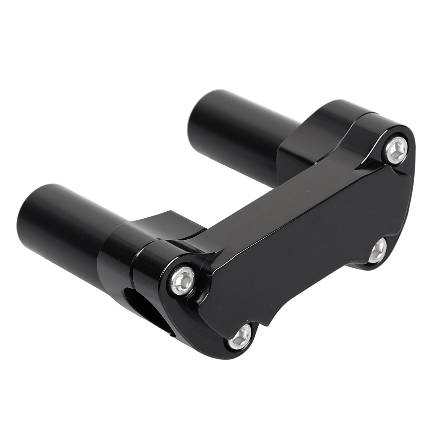 3.5" Straight Handlebar Riser Top Clamp For Harley Dyna Night Train Super Glide
