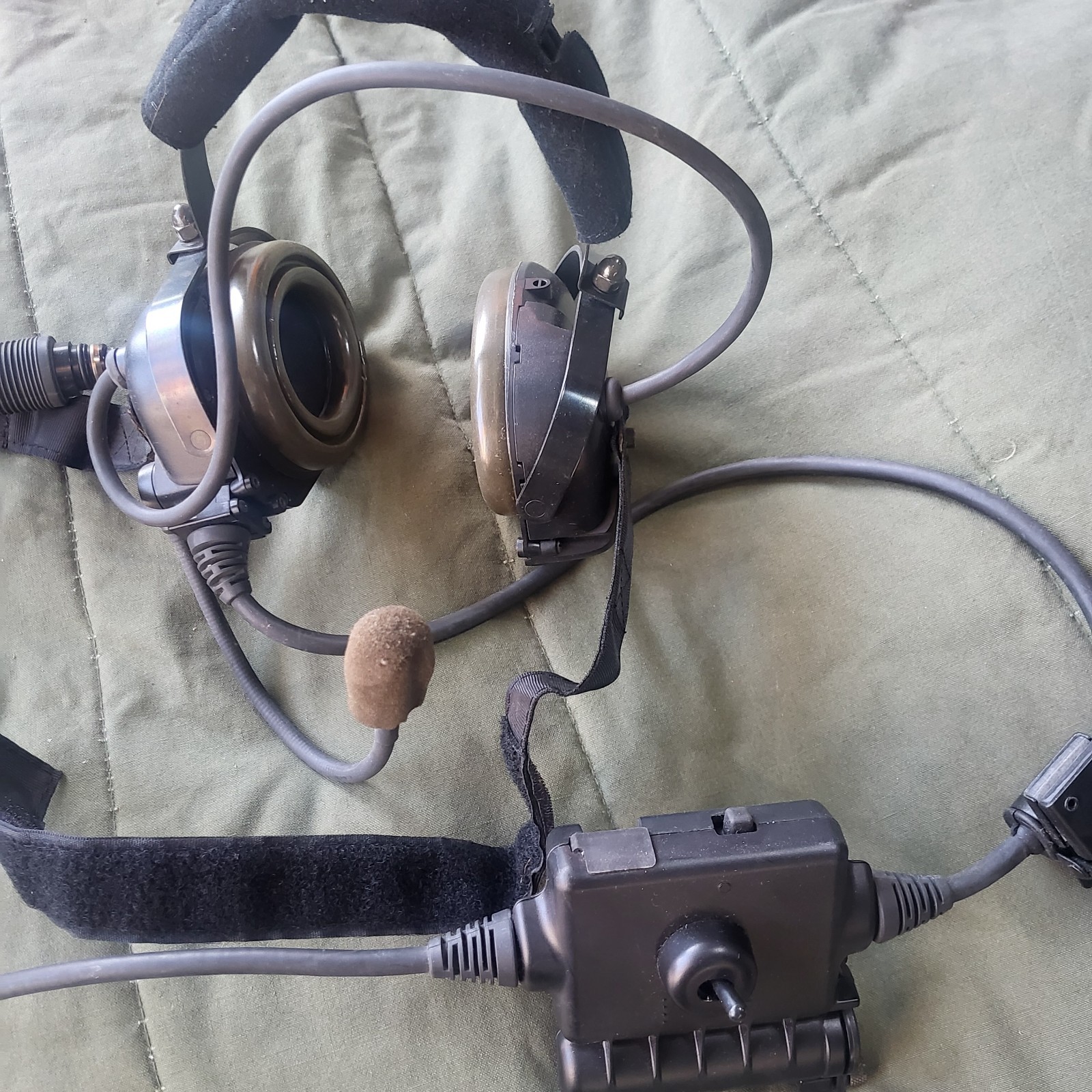 Bose Headset  Military Tactical Aviation PTT Cables