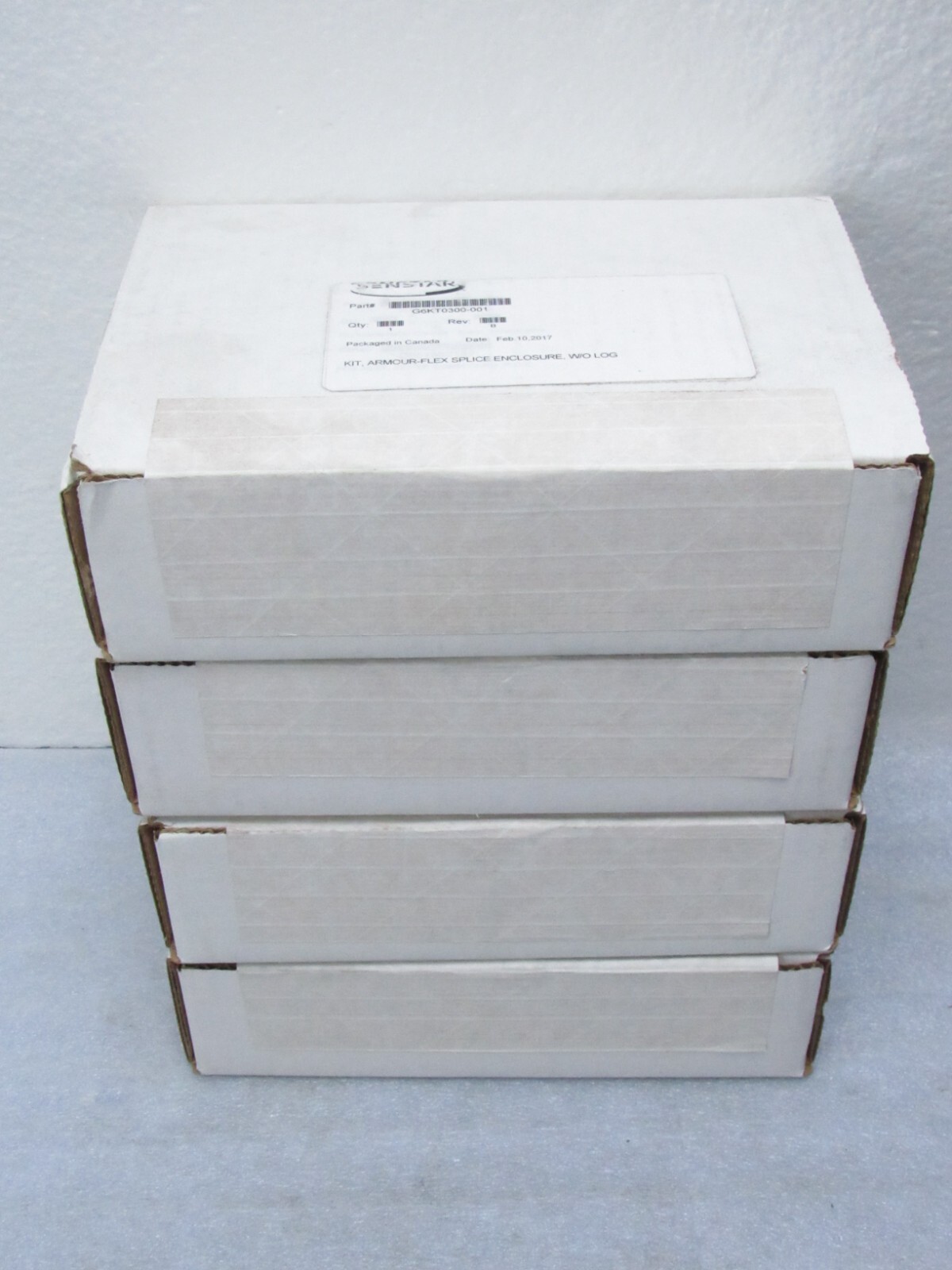 [Lot of 4] Senstar G6KT0300-001 Armour-Flex Splice Enclosure Kit SEALED [CTA]