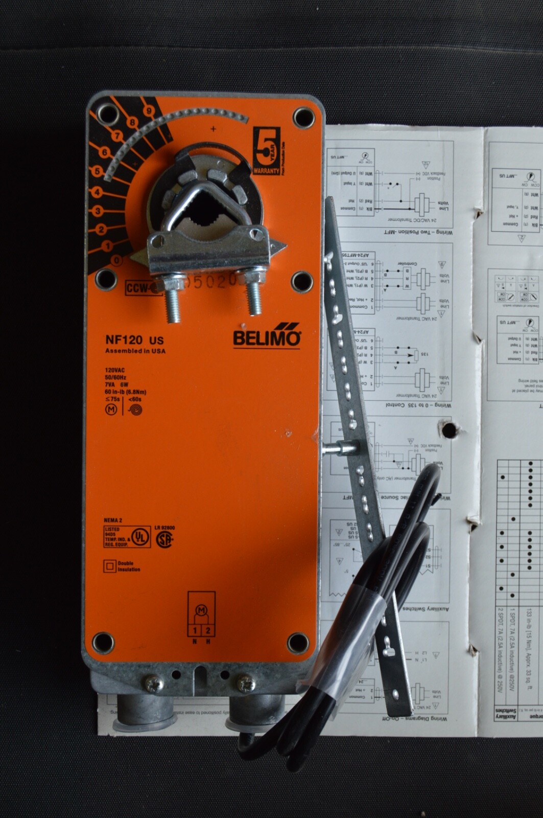 Belimo - NF120 US | Spring Return Actuator