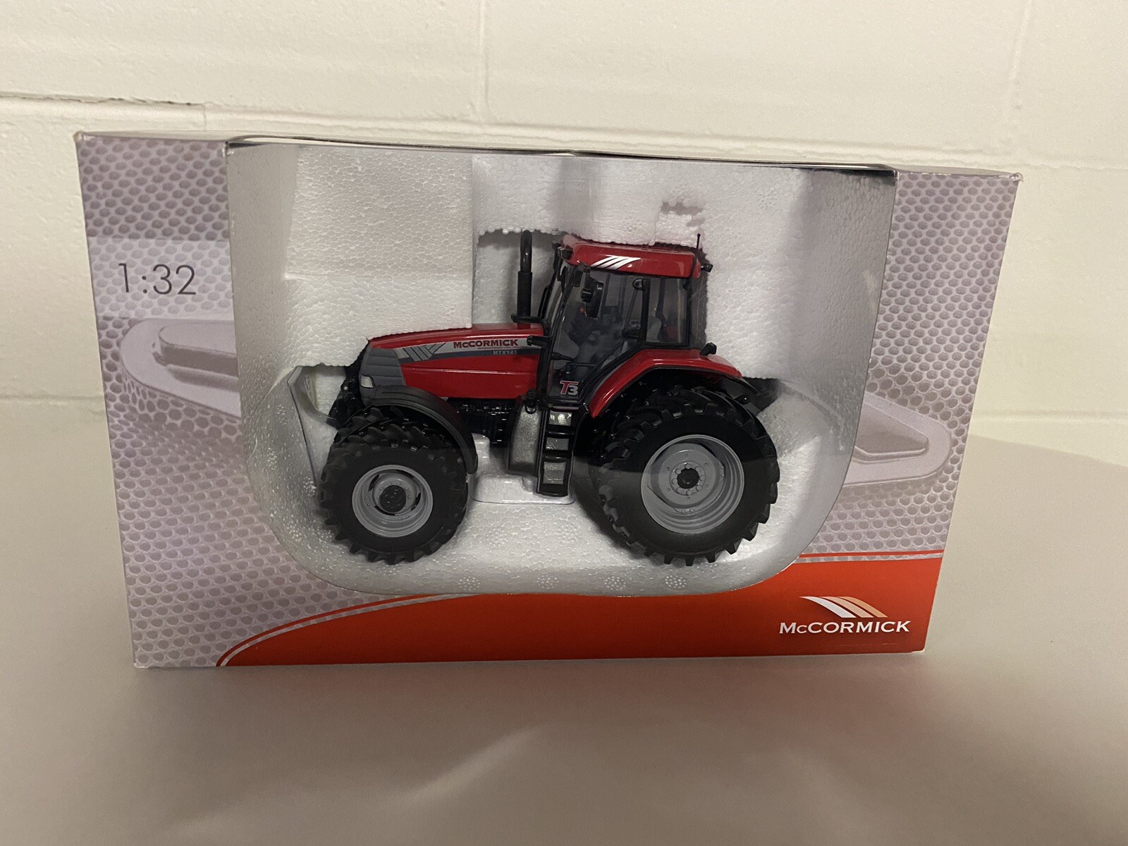 McCormick MTX145 Duals Tractor-1:32 Scale- 6” long-Diecast & Plastic