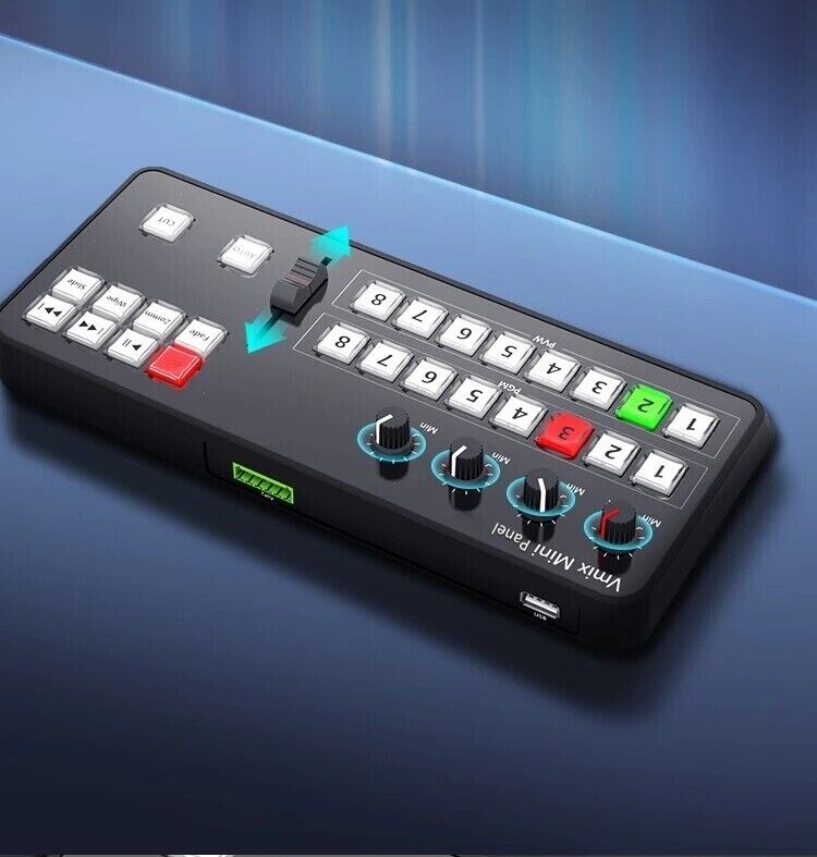 TYST VMIX Mini Panel Switchboard Switcher Control Video Recording for Vmix OBS