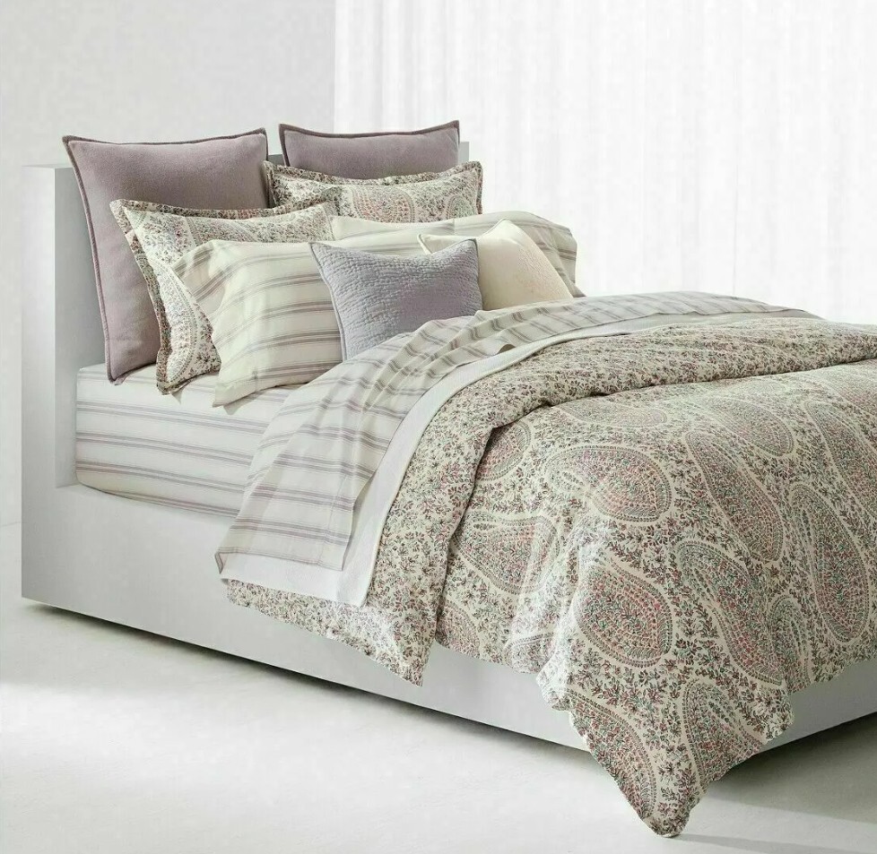 Brand New Ralph Lauren 4pc Queen Sheet Set Stripe
