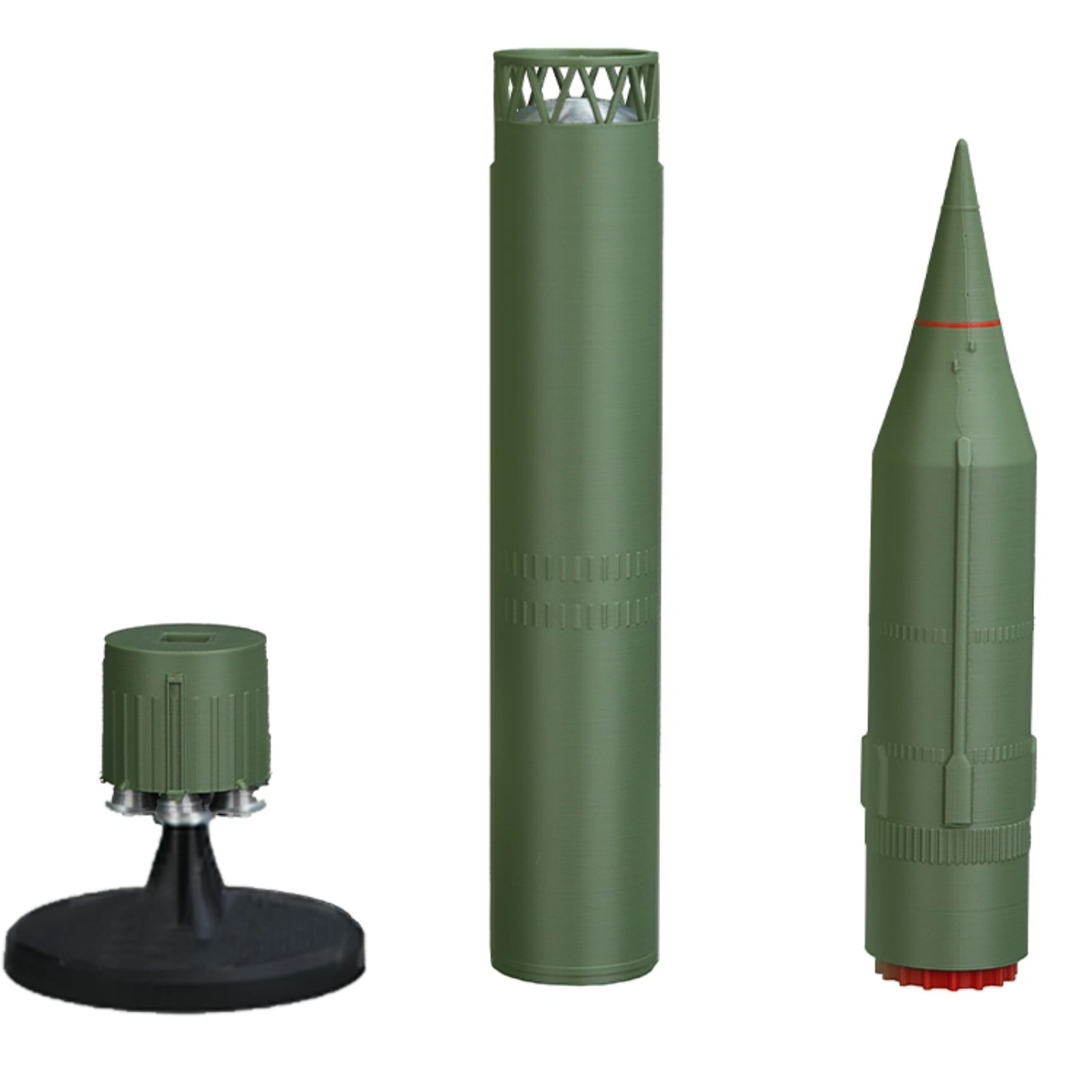 China's Dongfeng-5C Liquid-Fueled ICBM 1/72 Scale 45cm PLA Plastic Model Display