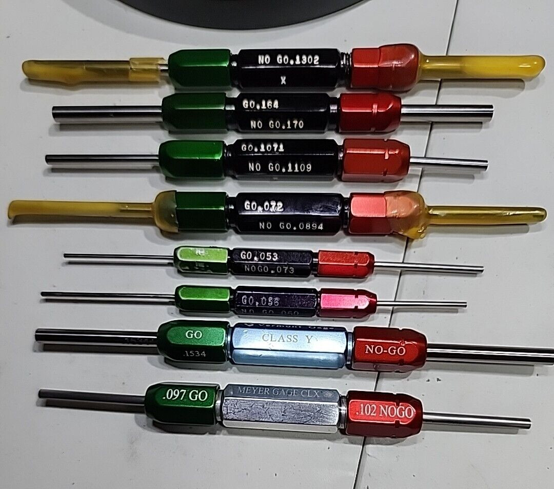 Lot of 8 P. Gages (Size in Description & Pictures) [RC 5-2]
