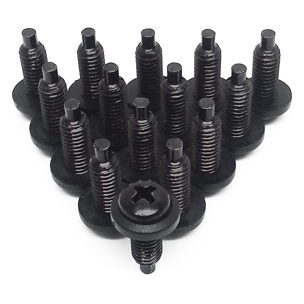 Penn Elcom High Point 10-32 19" Rack Mount Screws - 100 Pack S1032HP