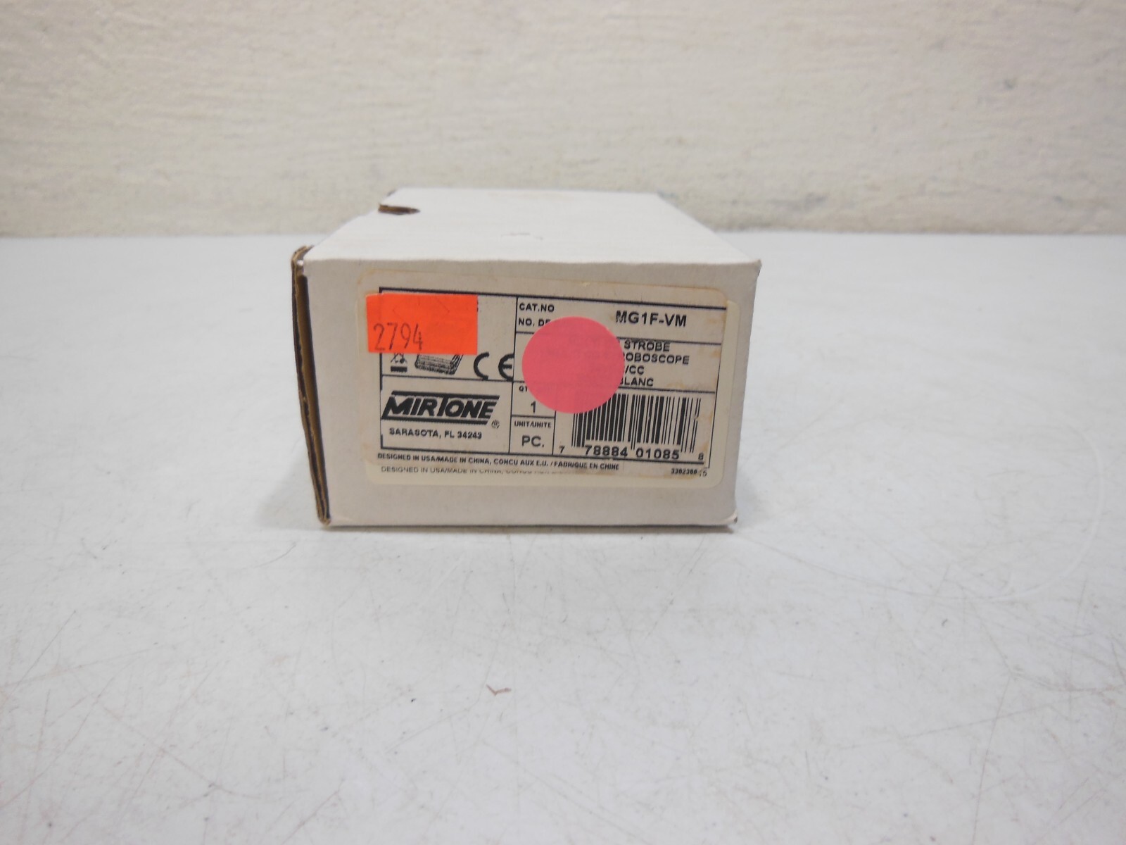 Genesis Mirtone MG1F-VM Strobe Multi CD White - New