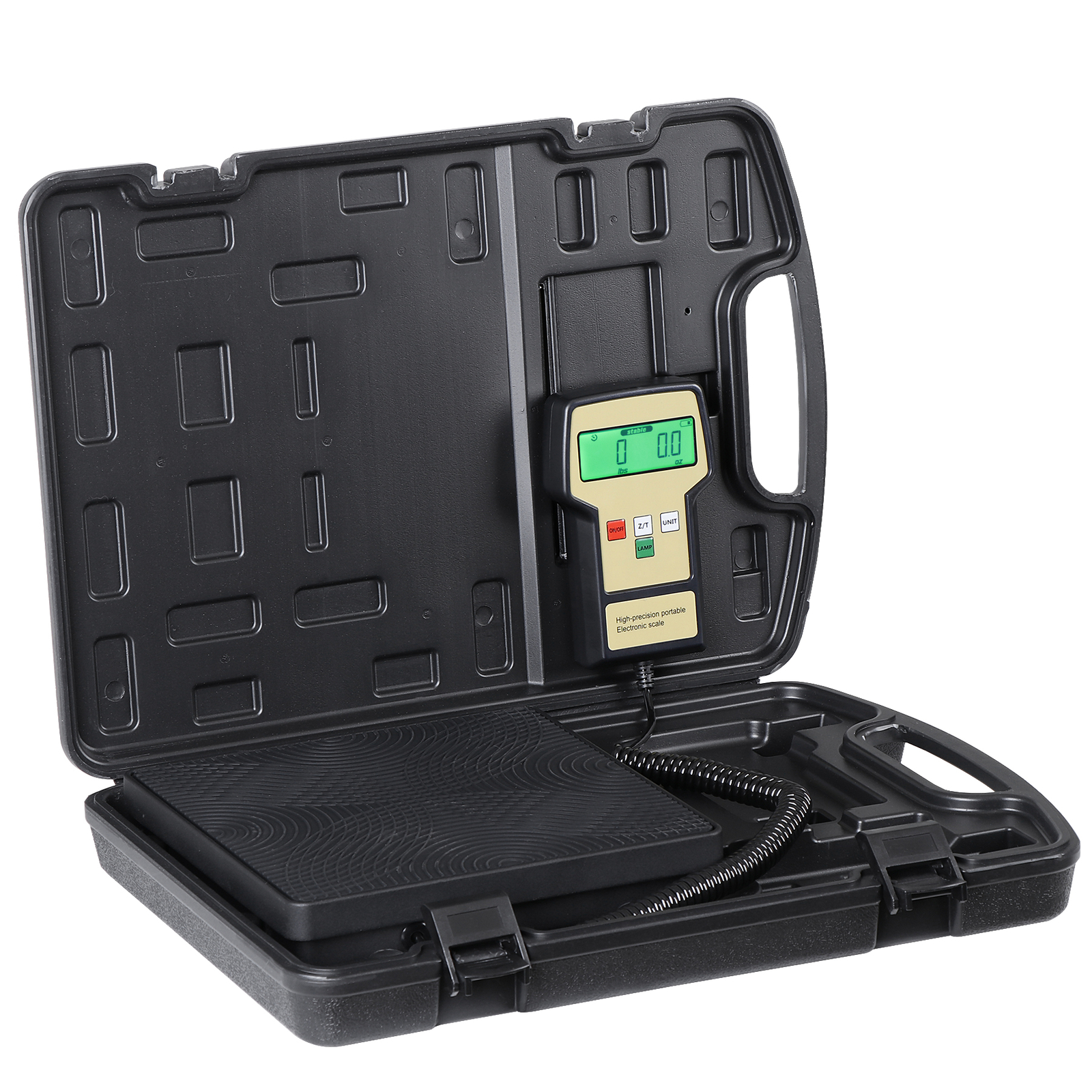 220 lbs Electronic Refrigerant Charging Digital Weight Scale LCD Display