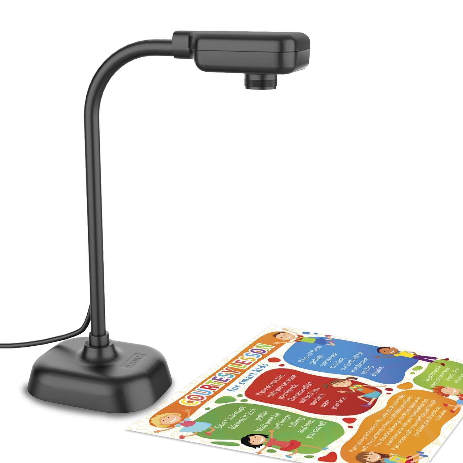 Document Camera for Teachers and Classroom, USB Webcam/Doc Camera Built-in Mi...