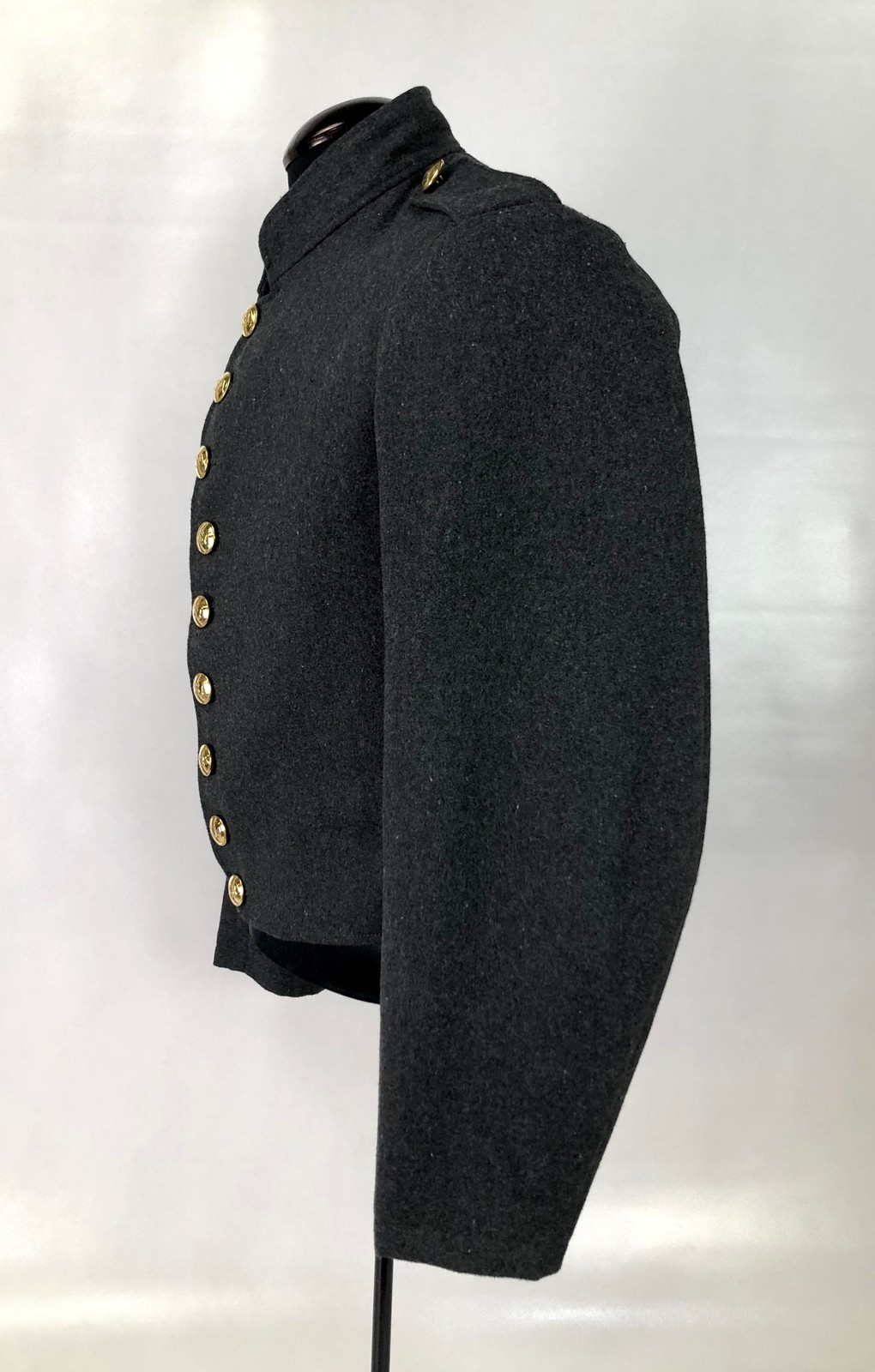 Confederate Richmond Depot Type 2 Jacket of Charcoal Grey Size 38