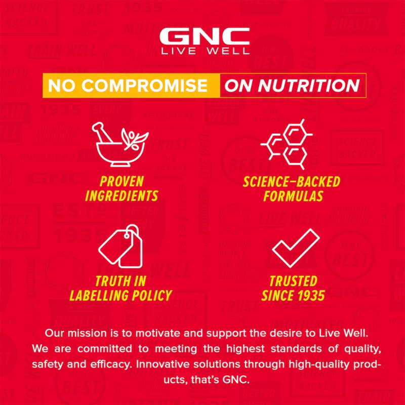 GNC Pro Performance Creatine Monohydrate Unflavoured 100 gm Micronized FREESHIP