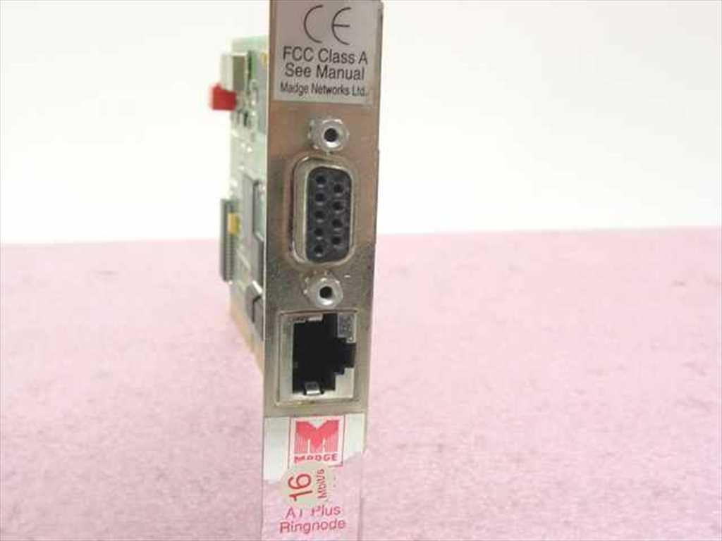 Madge 152-035-08N Smart 16/4 AT Plus Ringnode 16 Bit ISA