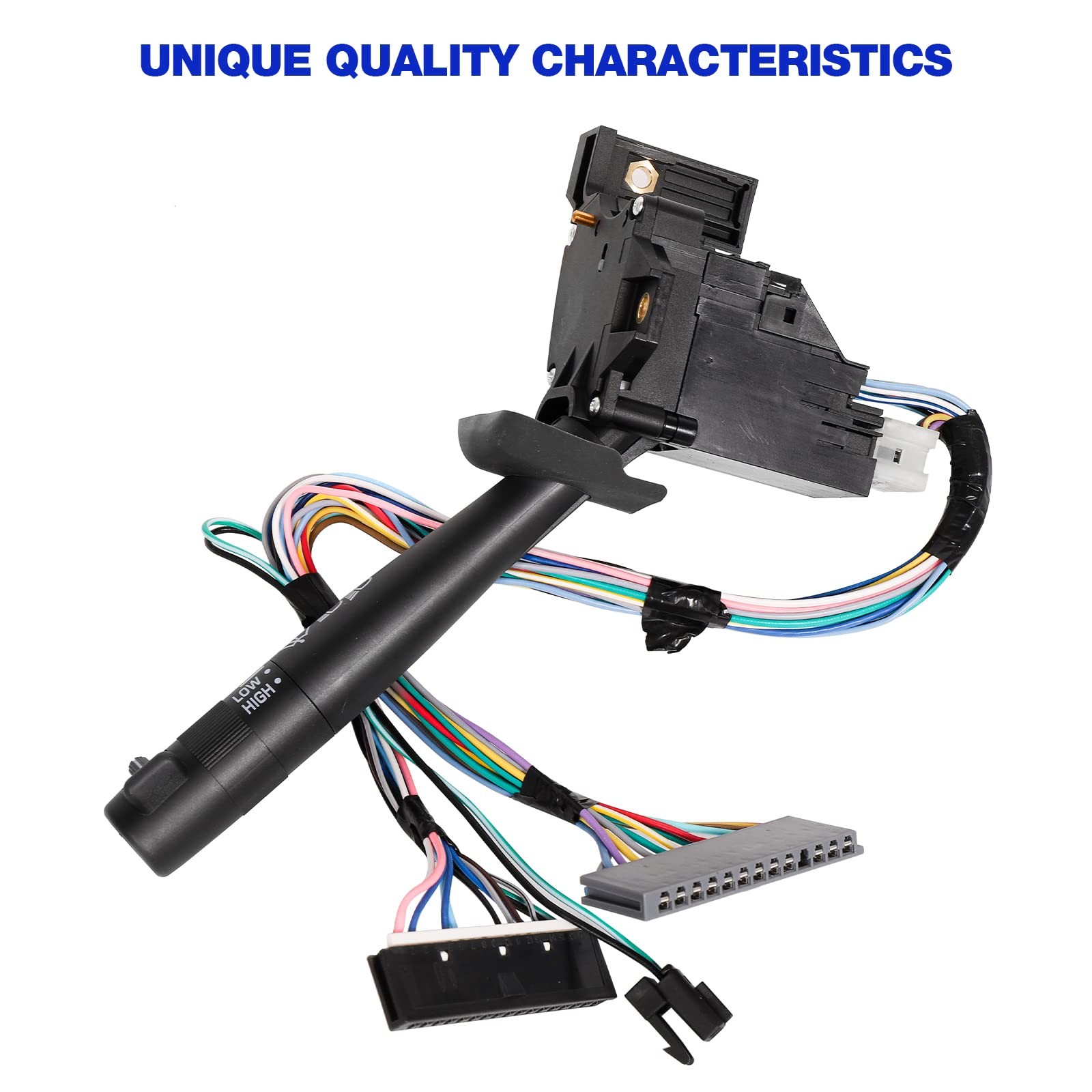 Multi-Function Combination Switch Assembly Replacement for Chevy Tahoe, Blazer,